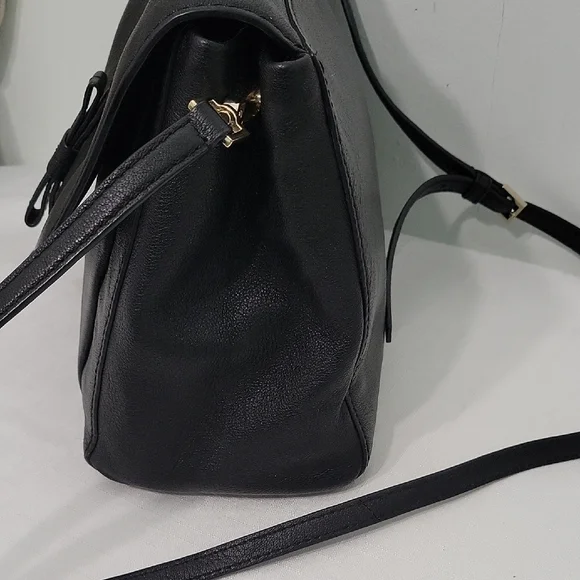 Kate Spade Black Leather Satchel - Picture 3 of 13